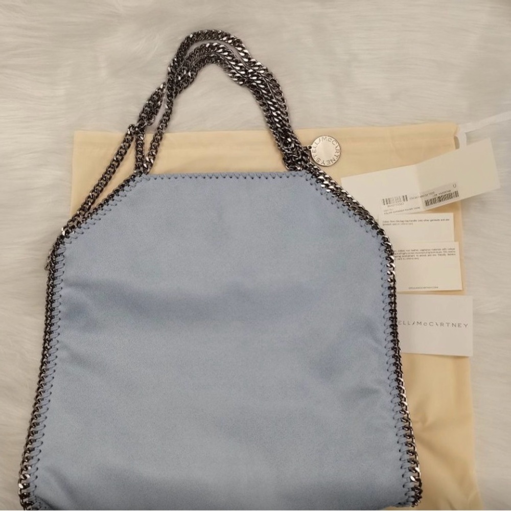 STELLA MCCARTNEY  Falabella  Shoulder Bag Metallic in light bule